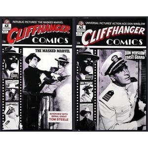 AC Comics Cliffhanger Comics #1A 2A 2x Comic Lot Masked Marvel Don Winslow